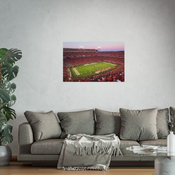 Georgia Bulldogs Dooley Field at Sanford Stadium Fine Art Posters - Image 2