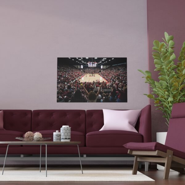 Stanford Cardinal Maples Pavilion Indoor and Outdoor Silk Posters - Image 3