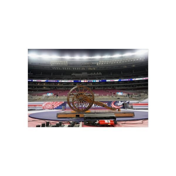 2025 Stadium Series Ohio Stadium - Detroit Red Wings vs Columbus Blue Jackets Fine Art Posters