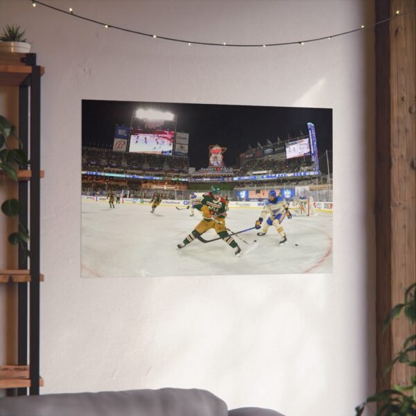 2022 Winter Classic Target Field - St. Louis Blues vs Minnesota Wild Fine Art Posters - Image 3