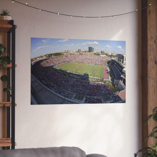 SMU Mustangs Gerald J. Ford Stadium Fine Art Posters - Image 3
