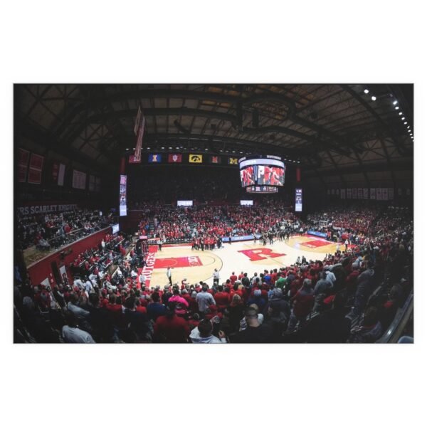 Rutgers Scarlet Knights Jersey Mike's Arena Indoor and Outdoor Silk Posters - Image 2