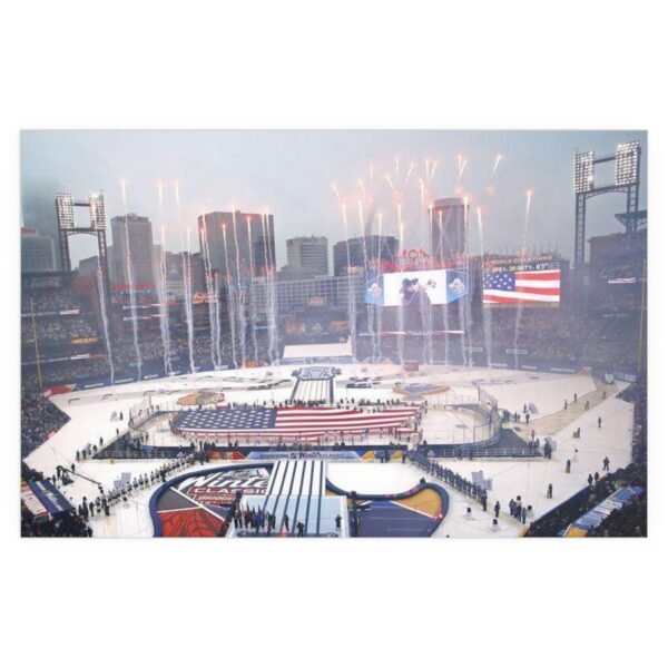 2017 Winter Classic Busch Stadium - Chicago Blackhawks vs St. Louis Blues Fine Art Posters - Image 2