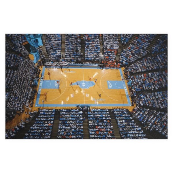 North Carolina Tar Heels Dean Smith Center Indoor and Outdoor Silk Posters - Image 2