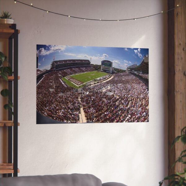 Mississippi State Bulldogs Davis Wade Stadium Fine Art Posters - Image 3