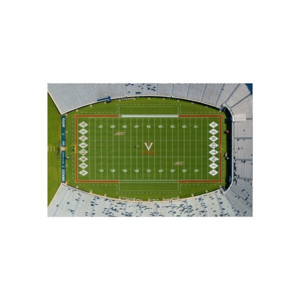 Virginia Cavaliers David A. Harrison III Field at Scott Stadium Fine Art Posters