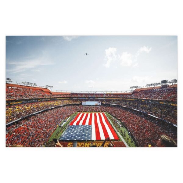 Washington Commanders Northwest Stadium Indoor and Outdoor Silk Posters - Image 2