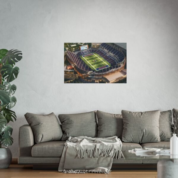 Kansas Jayhawks David Booth Kansas Memorial Stadium Fine Art Posters - Image 2