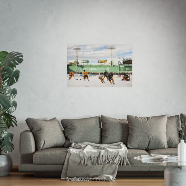 2023 Winter Classic Fenway Park - Pittsburgh Penguins vs Boston Bruins Fine Art Posters - Image 2