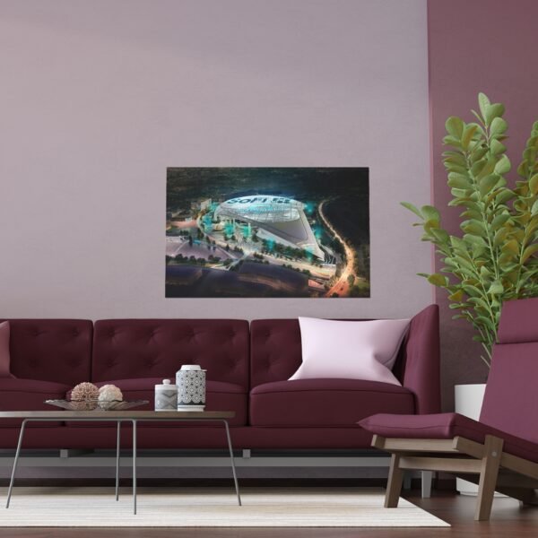 Los Angeles Rams SoFi Stadium Indoor and Outdoor Silk Posters - Image 3