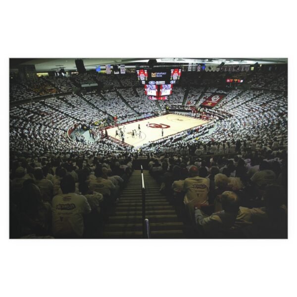 Oklahoma Sooners Lloyd Noble Center Indoor and Outdoor Silk Posters - Image 2