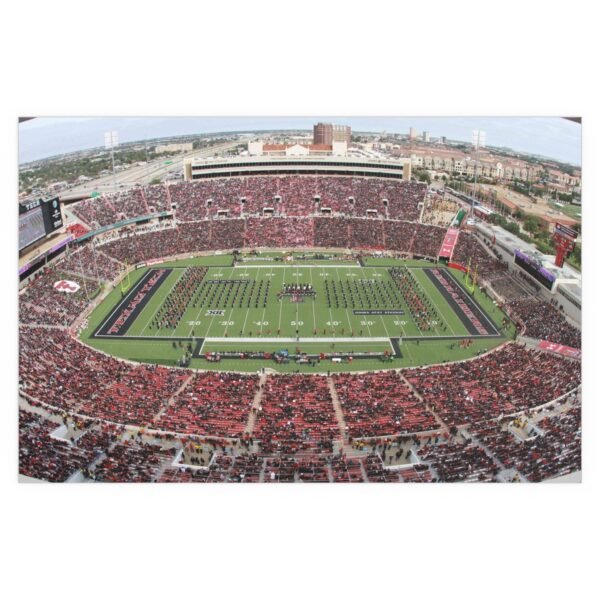 Texas Tech Red Raiders Jones AT&T Stadium Indoor and Outdoor Silk Posters - Image 2