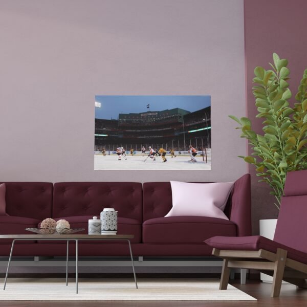 2010 Winter Classic Fenway Park - Philadelphia Flyers vs Boston Bruins Indoor and Outdoor Silk Posters - Image 3