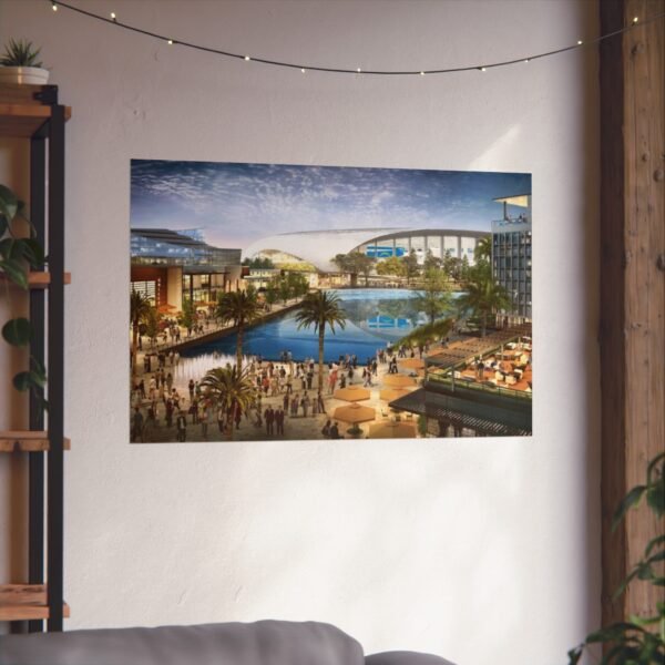 Los Angeles Chargers SoFi Stadium Fine Art Posters - Image 3