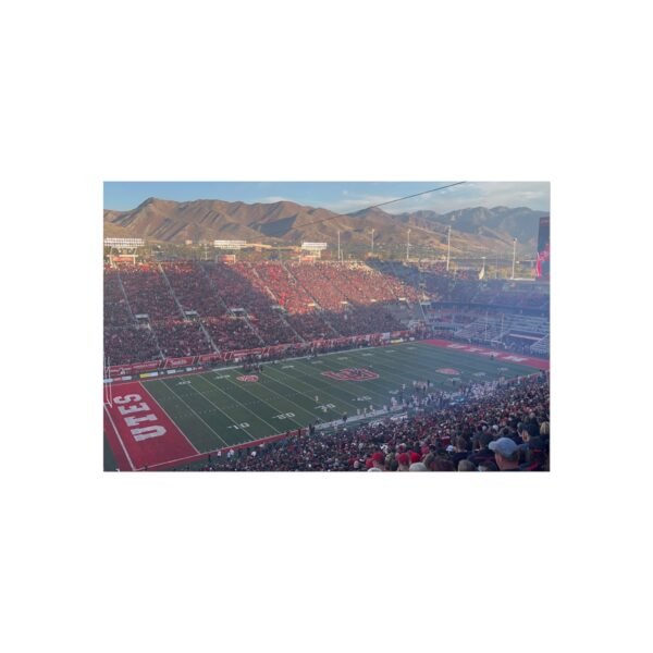 Utah Utes Rice–Eccles Stadium Fine Art Posters