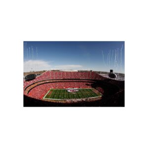 Kansas City Chiefs Arrowhead Stadium Fine Art Posters