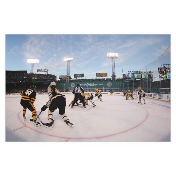 2023 Winter Classic Fenway Park - Pittsburgh Penguins vs Boston Bruins Indoor and Outdoor Silk Posters - Image 2