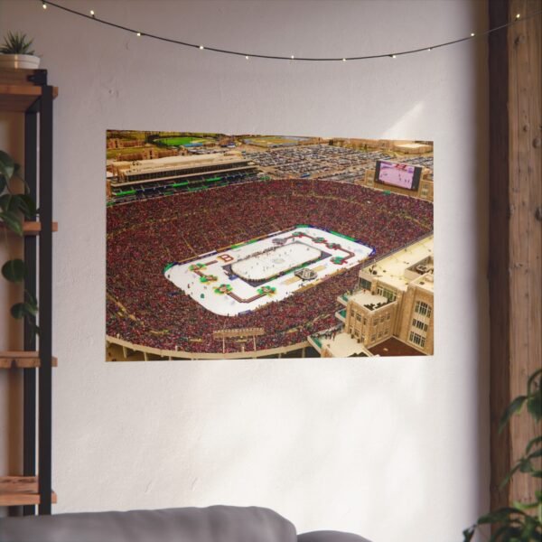 2019 Winter Classic Notre Dame Stadium - Boston Bruins vs Chicago Blackhawks Fine Art Posters - Image 3