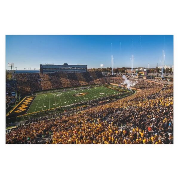 Missouri Tigers Faurot Field at Memorial Stadium Indoor and Outdoor Silk Posters - Image 2