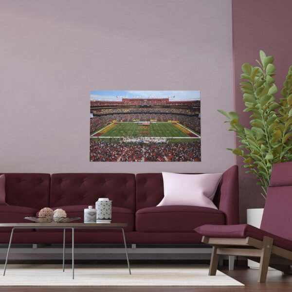 Washington Commanders Northwest Stadium Indoor and Outdoor Silk Posters - Image 3