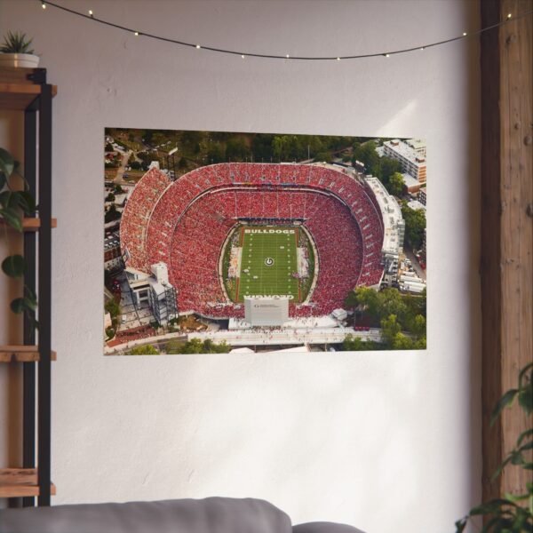 Georgia Bulldogs Dooley Field at Sanford Stadium Fine Art Posters - Image 3