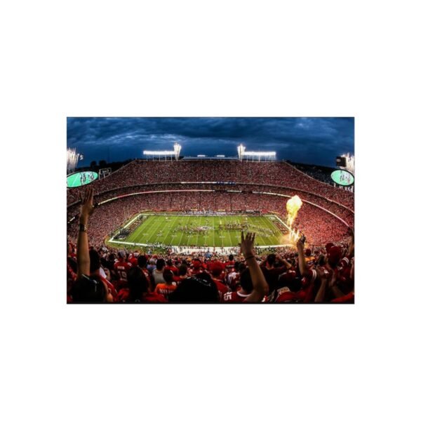 Kansas City Chiefs Arrowhead Stadium Fine Art Posters