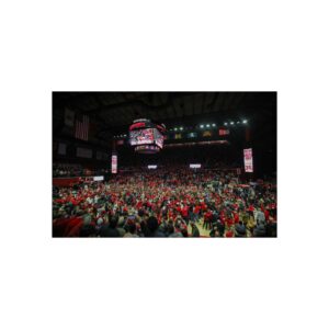 Rutgers Scarlet Knights Jersey Mike's Arena Art Posters