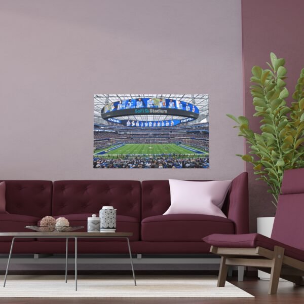 Los Angeles Rams SoFi Stadium Indoor and Outdoor Silk Posters - Image 3