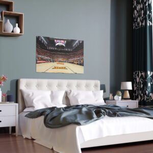 Oklahoma State Cowboys Gallagher-Iba Arena Indoor and Outdoor Silk Posters
