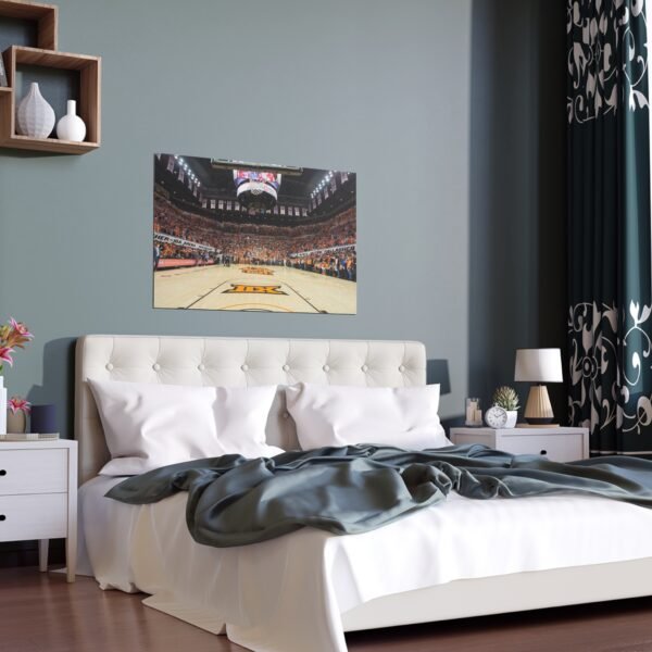 Oklahoma State Cowboys Gallagher-Iba Arena Indoor and Outdoor Silk Posters