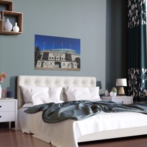 Chicago Bears Soldier Field Indoor and Outdoor Silk Posters