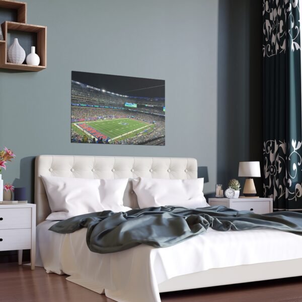 New York Giants MetLife Stadium Indoor and Outdoor Silk Posters
