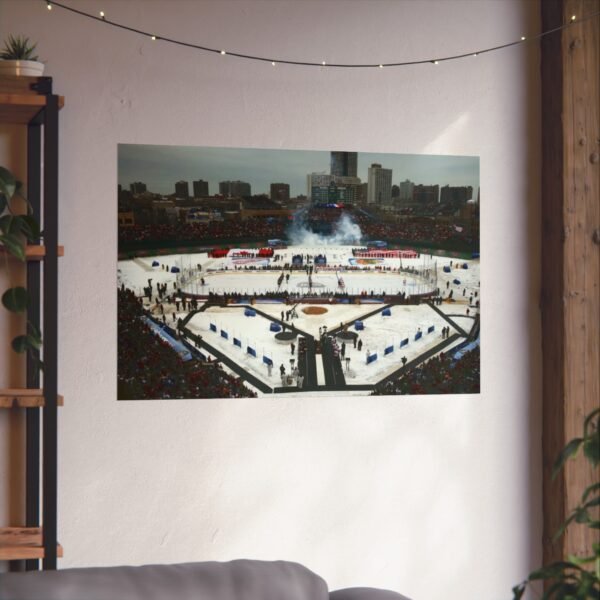 2009 Winter Classic Wrigley Field - Detroit Red Wings vs  Chicago Blackhawks Fine Art Posters - Image 3