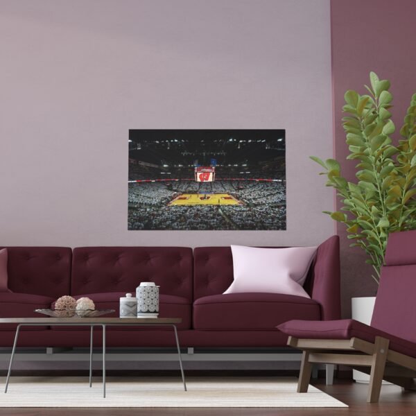 Wisconsin Badgers Kohl Center Indoor and Outdoor Silk Posters - Image 3