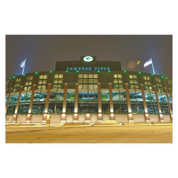 Green Bay Packers Lambeau Field Indoor and Outdoor Silk Posters - Image 2