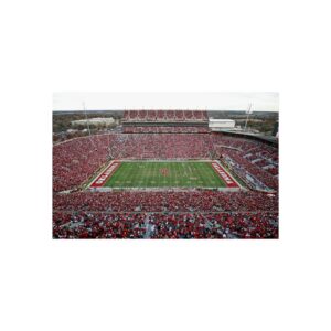 Oklahoma Sooners Gaylord Family Oklahoma Memorial Stadium Fine Art Posters