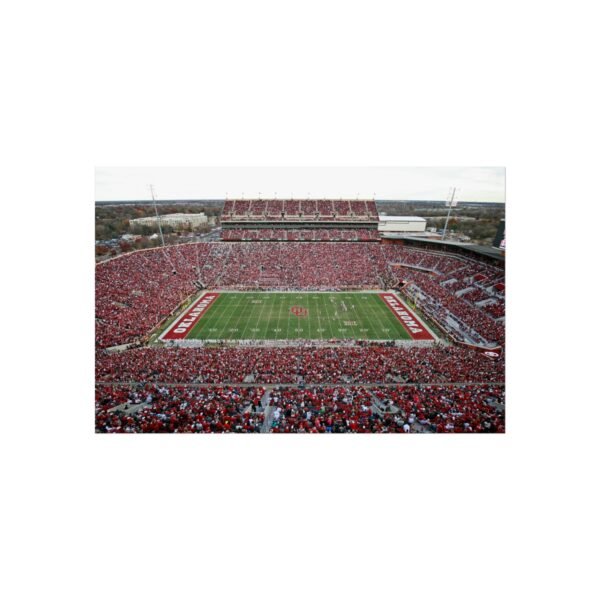 Oklahoma Sooners Gaylord Family Oklahoma Memorial Stadium Fine Art Posters