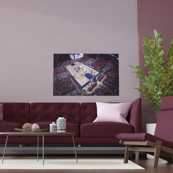 Arizona Wildcats McKale Center Indoor and Outdoor Silk Posters - Image 3