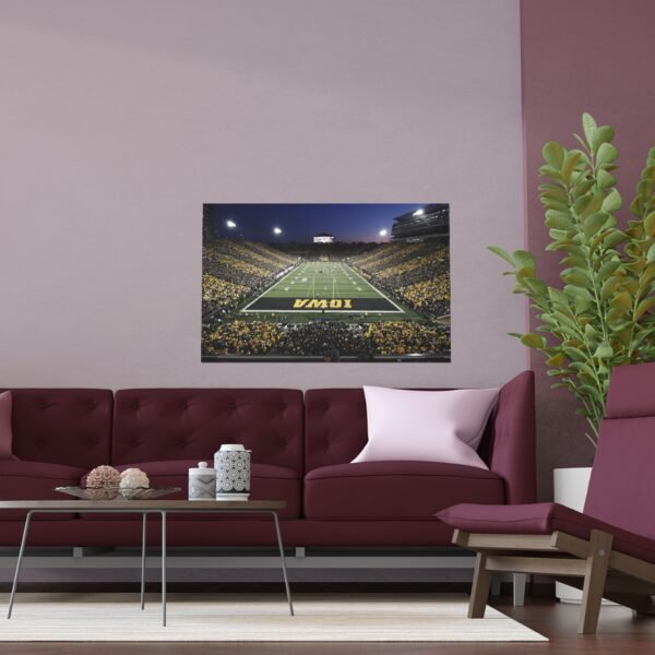 Iowa Hawkeyes Kinnick Stadium Indoor and Outdoor Silk Posters - Image 3