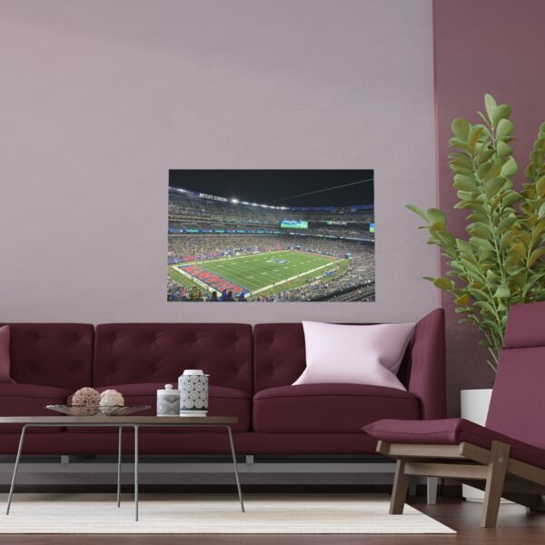 New York Giants MetLife Stadium Indoor and Outdoor Silk Posters - Image 3