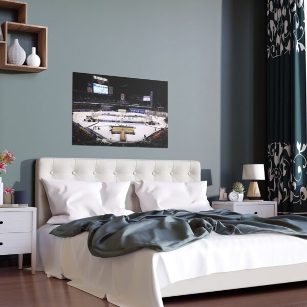 2022 Winter Classic Target Field - St. Louis Blues vs Minnesota Wild Indoor and Outdoor Silk Posters