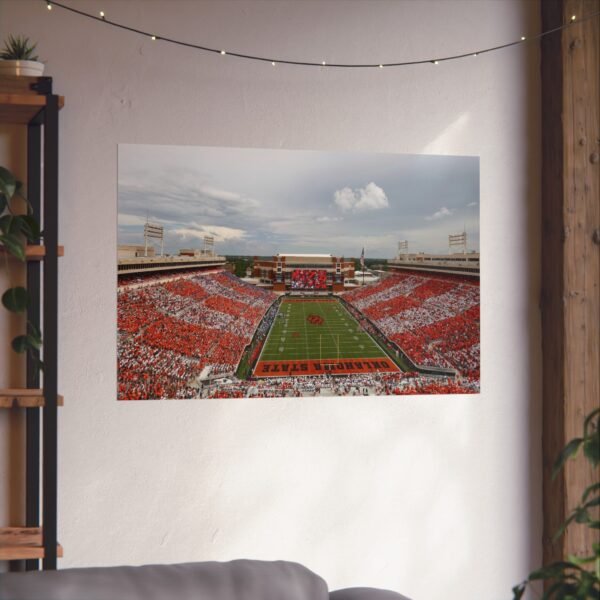 Oklahoma State Cowboys Boone Pickens Stadium Fine Art Posters - Image 3