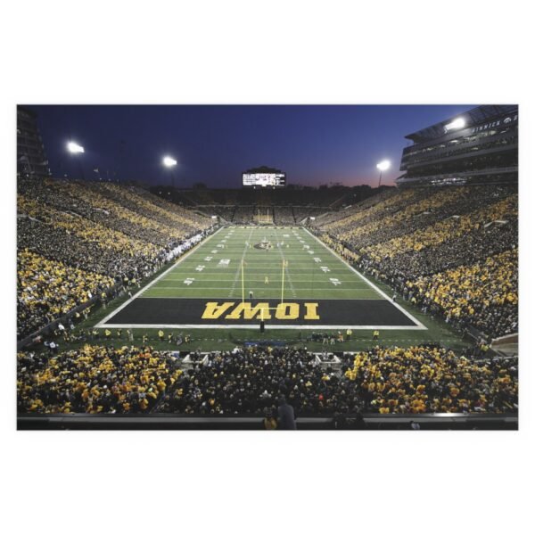 Iowa Hawkeyes Kinnick Stadium Indoor and Outdoor Silk Posters - Image 2