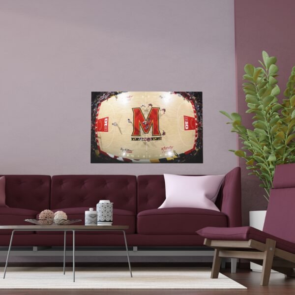 Maryland Terrapins XFINITY Center Indoor and Outdoor Silk Posters - Image 3