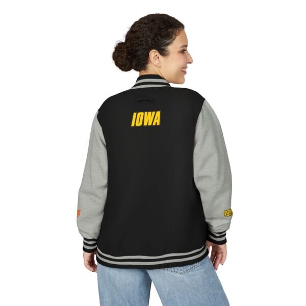 Iowa Hawkeyes Unisex Heavyweight Letterman Jacket - Image 12