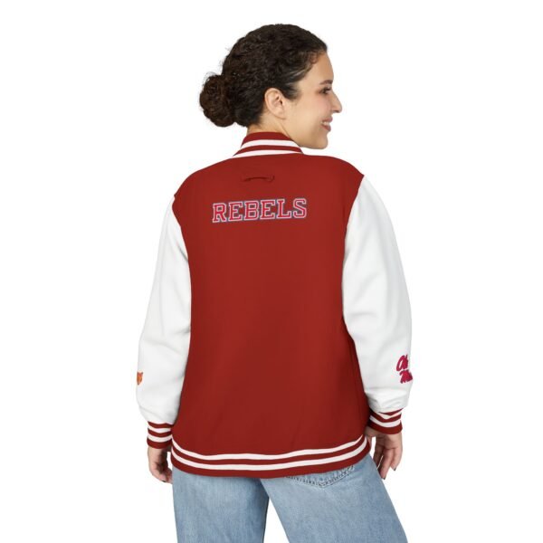 Ole Miss Rebels Unisex Heavyweight Letterman Jacket - Image 12