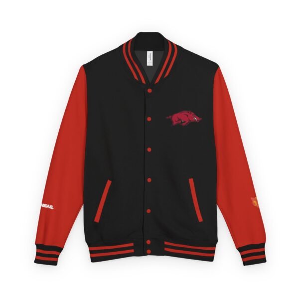 Arkansas Razorbacks Unisex Heavyweight Letterman Jacket