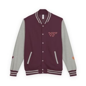 Virginia Tech Hokies Unisex Heavyweight Letterman Jacket