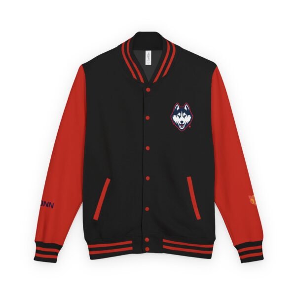 UConn Huskies Unisex Heavyweight Letterman Jacket - Image 9