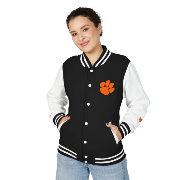 Clemson Tigers Unisex Heavyweight Letterman Jacket - Image 7